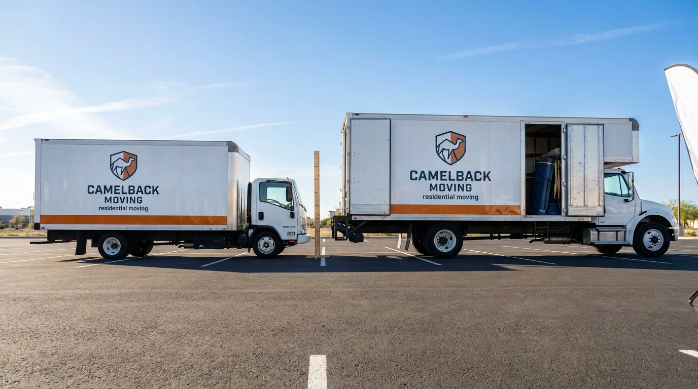 Moving truck size capacity guide in Heber City